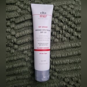 EltaMD UV Sport Body Sunscreen Broad-Spectrum SPF 50 3.0 Oz Tube.
